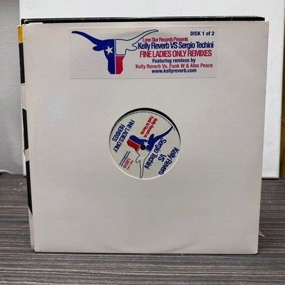 Sergio Techini vs. Kelly Reverb Fine Ladies Only Vinyl Record
