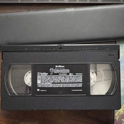 Pinocchio Walt Disney Masterpiece VHS Tape NTSC Good Condition