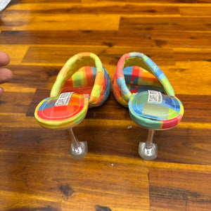 New Multi-Color Clear Heels 4