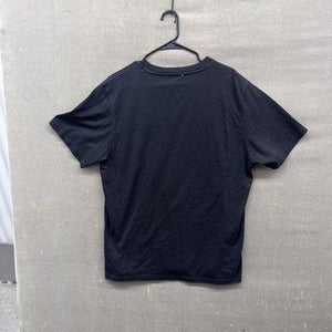 Les Deux Shirt Mens XL Black Embroidered Patch Tee Casual Short Sleeve Turkey 5