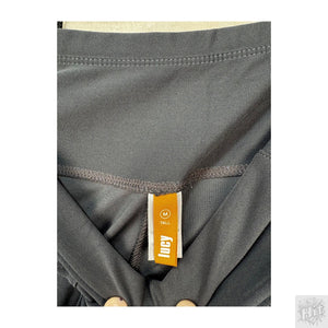Lucy Size M Tall Athletic Performance Pants with Zippered Pockets 2
