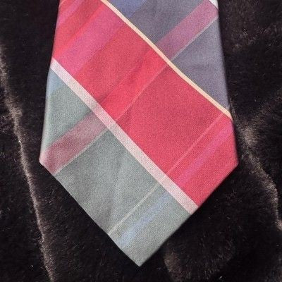 Belgravia Countess Mara Tie Mens One Size Plaid Pattern Classic Neckwear