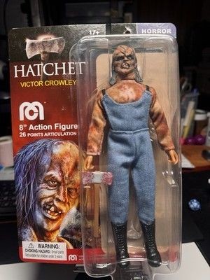 Mego Monsters Victor Crowley 8 Inch Action Figure Hatchet Horror New