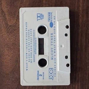 McCoy Tyner Things Ain't What They Used To Be Blue Note Jazz Cassette Tape Very 2