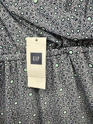 Gap Dress Womens Small Maxi Sleeveless Geometric Print Lightweight Tank New With 5
