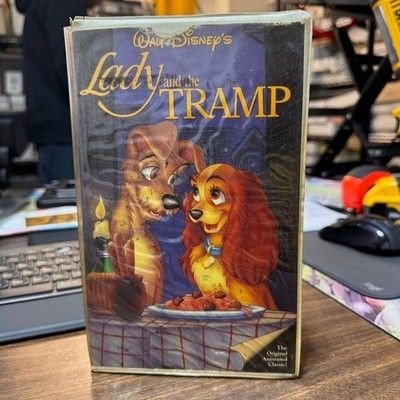 Walt Disney's Lady and the Tramp The Classics VHS Movie Video Tape