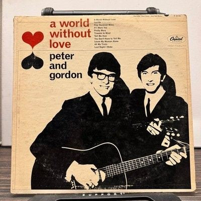 Peter And Gordon A World Without Love Vinyl LP Record