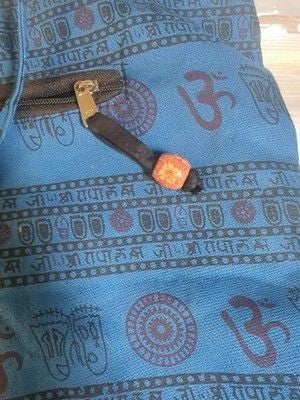 Tribe Azure Hobo Shoulder Bag Tote Boho Striped Om Hippie Purse Lots Of Pockets 3