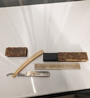 J A Henckels Vintage Straight Razor Twin Works Germany Used 2