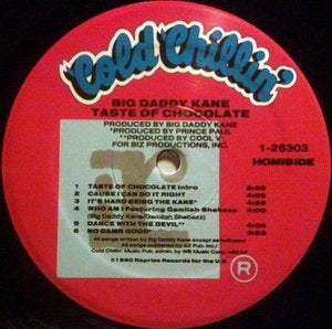 Big Daddy Kane Taste Of Chocolate Vinyl LP Record Used Hip Hop 2