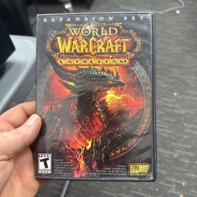 Blizzard WoW World Of Warcraft Cataclysm Expansion Set PC Mac 2010 USED KEY