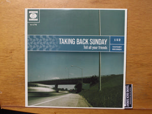 Taking Back Sunday Tell All Your Friends LP Victory Records vr176 2002 1