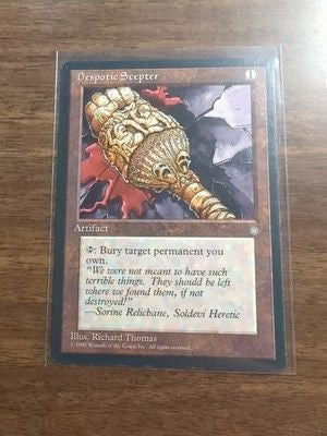 Despotic Scepter Ice Age Regular Ungraded Card