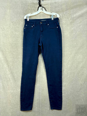 Aero High Rise Jeggings Women's Dark Blue Size 2 Regular 1
