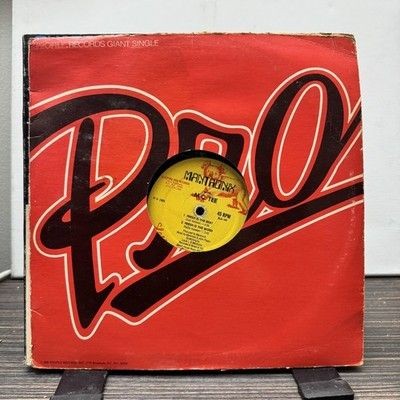 Mantronix Fresh Is The Beat 12" Black Vinyl 1985 Proper Rap Hip Hop