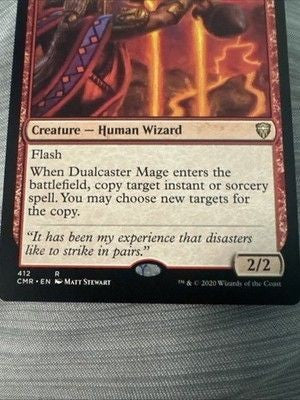 NM Dualcaster Mage, MTG, Eternal Masters, Magic the Gathering, 127 *D 3