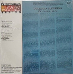 Coleman Hawkins Golden Hawk Vinyl LP Record Used Jazz Album 3