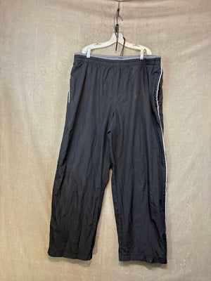 G JUDIN Men Pants Black XL 40-42 Microfiber Sweatpants Relaxed Fit Straight Leg 1
