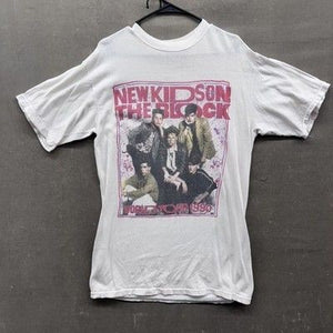 New Kids On The Block Vintage 1990 World Tour Shirt Mens Free Size Pre-Owned Goo 1
