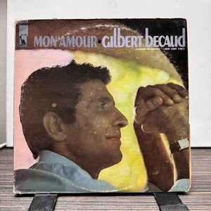 Gilbert Becaud Mon Amour Vinyl LP Record Used French Chanson 2
