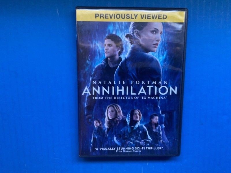 Annihilation DVD 2018 Natalie Portman Sci-Fi Thriller Brand New Sealed