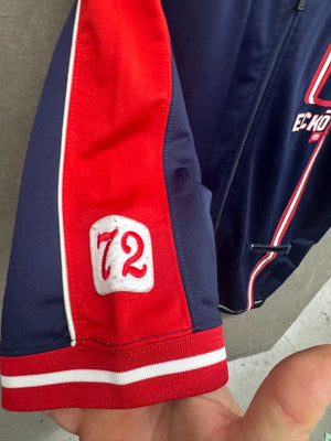 Vintage Y2K Ecko Unltd Ringer Jersey Style T-Shirt Size 2XL Zippered Pockets 2