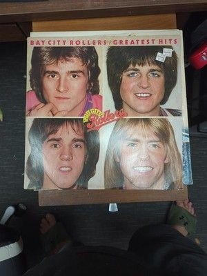 Bay City Rollers Greatest Hits Vinyl Record LP Arista AB 4158 1977 EX