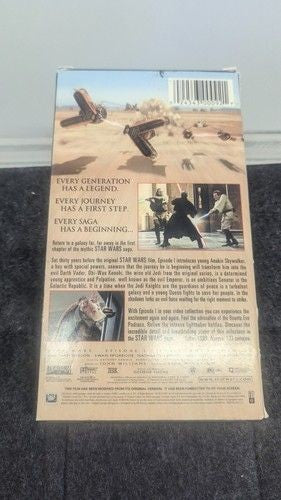 Star Wars Episode I The Phantom Menace VHS Full Screen THX Sound Very Good 1