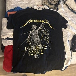 Metallica - And Justice For All Tracks (T-Shirt) 1