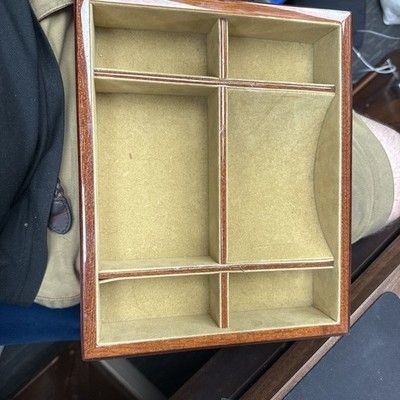 Burl Wood Vanity Tray,
