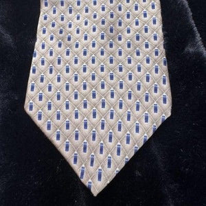 Bill Blass Neo Tie Mens Silk Classic Neckwear Patterned Made Costa Rica 2