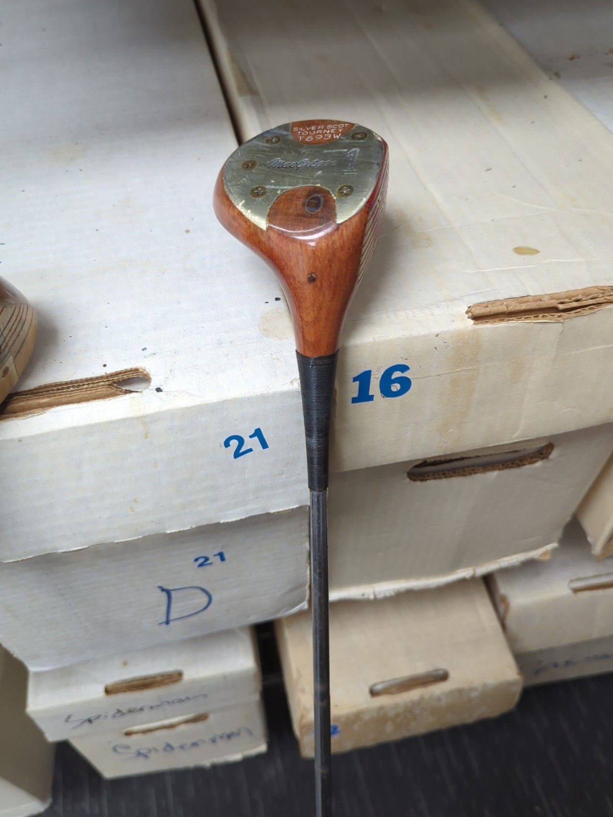 MacGregor Tommy Armour Tourney Silver Scott  T693W 1965 60s Driver Wood