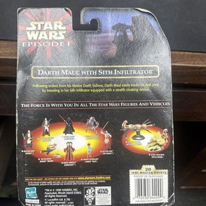 Hasbro Star Wars Episode I Darth Maul Sith Infiltrator Action Figure New 4