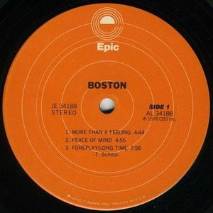 Boston Boston Vinyl LP Record 1