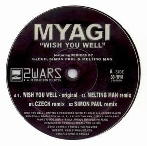 Myagi Wish You Well 12 Inch Vinyl Record Used