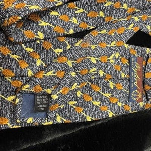 Maphisto Tie Mens Silk Floral Print Made in Italy Classic Necktie 2