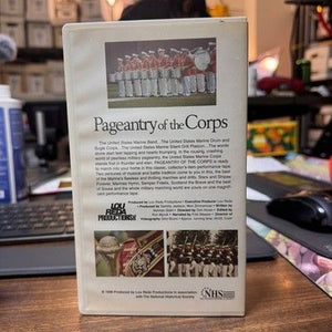 Pageantry of the Corps United States Marine Corps Band Drum Corps VHS Video 1