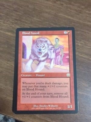 Blood Hound #176 (NM) Mercadian Masques MMQ Magic MTG 1