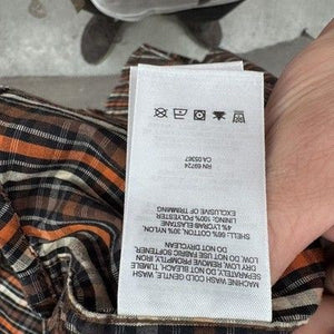 Columbia Shirt Mens Medium Plaid Omni-Wick Button Up Outdoors Hiking Performance 2