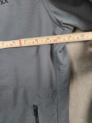 Marmot Men's Gray Softshell Full Zip Jacket Stretch Outdoor Size M 4