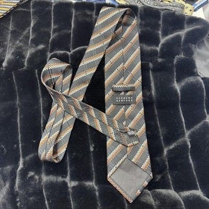 Bergamo New York Tie Mens Classic Silk Necktie Checkered Striped Workwear 2