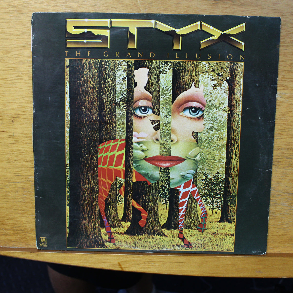 Styx THE GRAND ILLUSION LP A&M Records SP-3708 1977