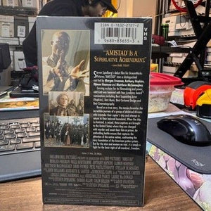 Amistad Steven Spielberg Film VHS Movie Very Good Condition 2