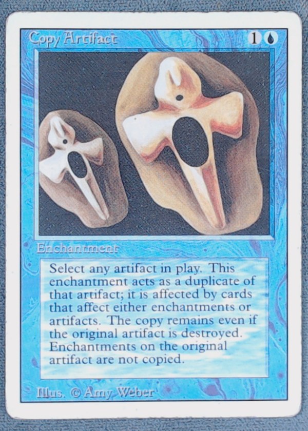 ***Copy Artifact, 3ED*** MTG Revised Edition Magic The Gathering Rare LP/MP 1994