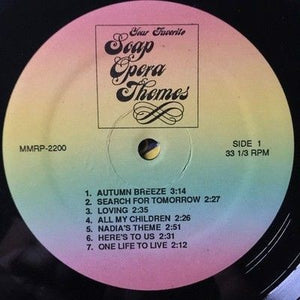 Rosemary Joyce Bill Bartholomew Your Favorite Soap Opera Themes Vinyl LP Record 3