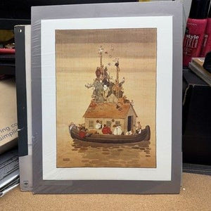 VINTAGE 'SPRING CLEANING IN NOAH'S ARK' BY WILLIAM HEATH ROBINSON Beechwood Pub 2