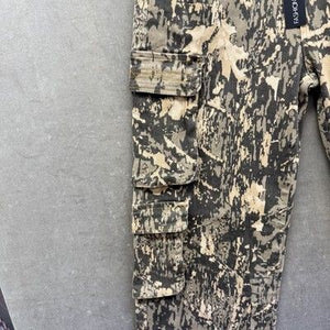 Fashion Nova Topanga Cargo Pants Mens Medium Multi Pocket Streetwear Camo 2