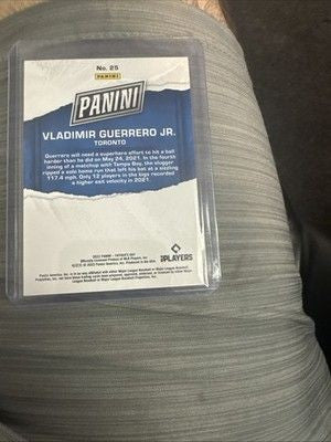2022 Panini Father's Day - Vladimir Guerrero Jr. #25 Red 199 2