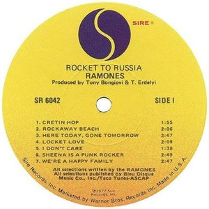 Ramones Rocket To Russia Vinyl LP Record Used Punk Rock 1977 4