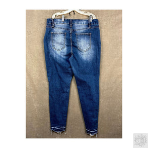 Royalty High-Waisted Skinny Women's Jeans Size 26 Medium Wash High Rise Stretch 5